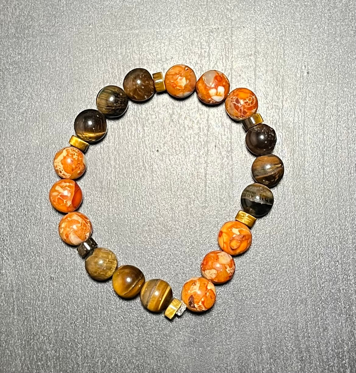 Mixed stone bracelet set