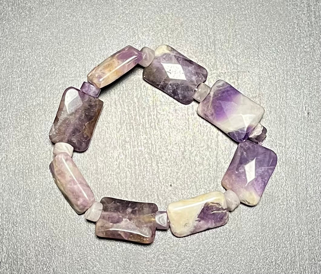 Amethyst stone bracelet set