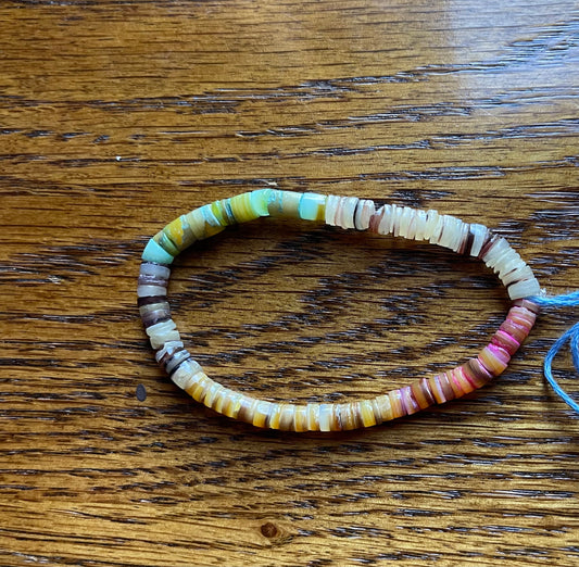shell bead bracelet