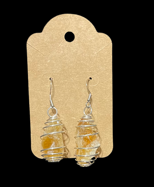 Citrine earrings