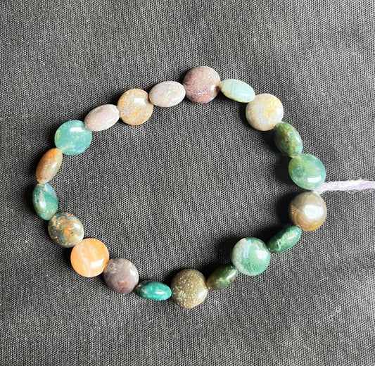 Fancy jasper stone bracelet