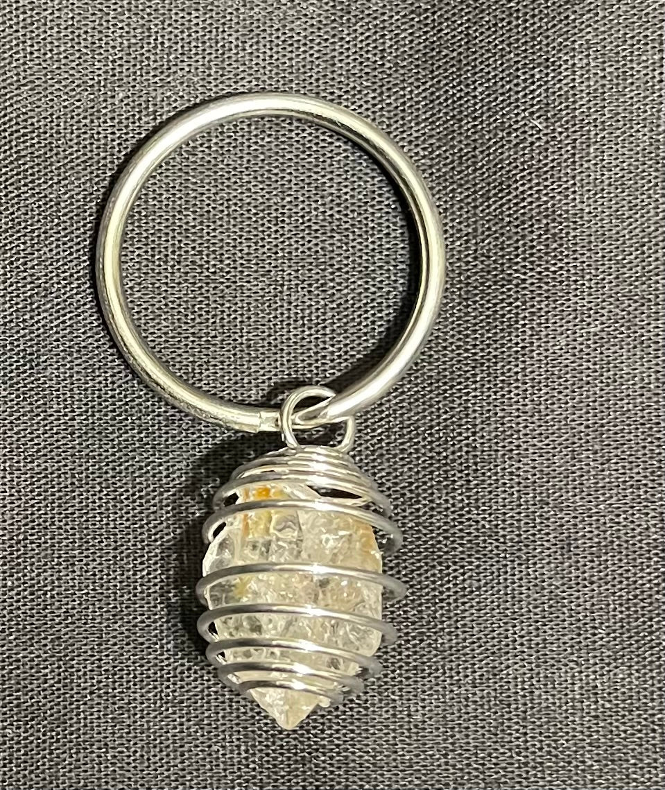Citrine keychain