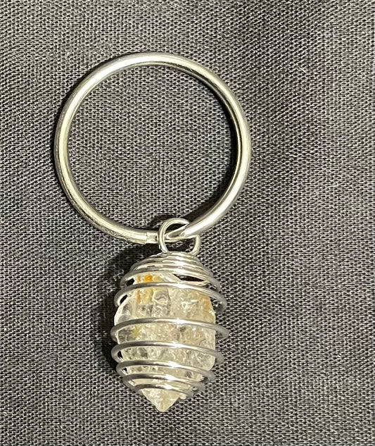 Citrine keychain