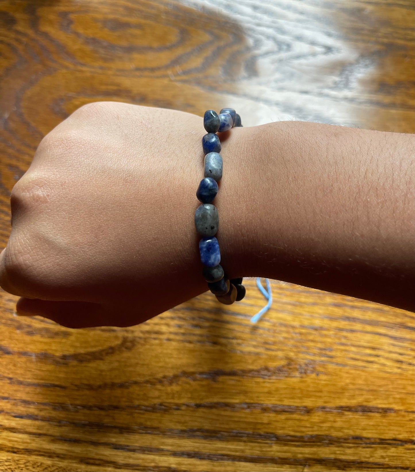 Blue sodalite bracelet