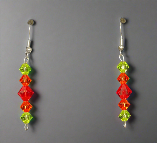 Crystal earrings