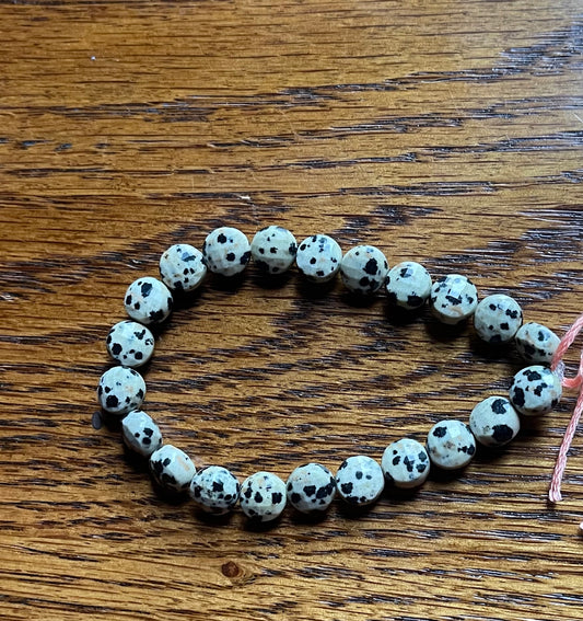 Dalmatian Jasper bracelet
