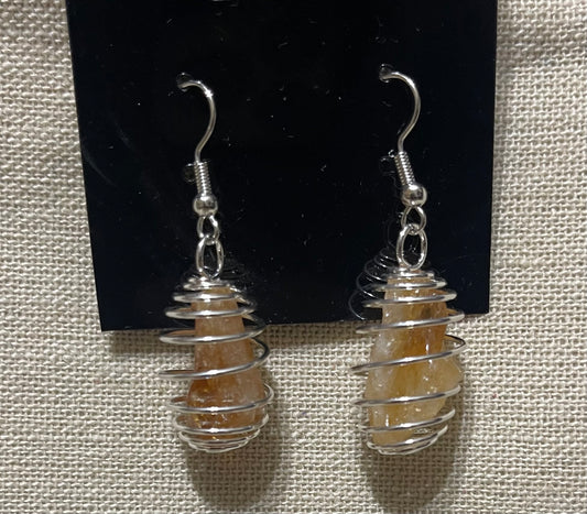Citrine earrings