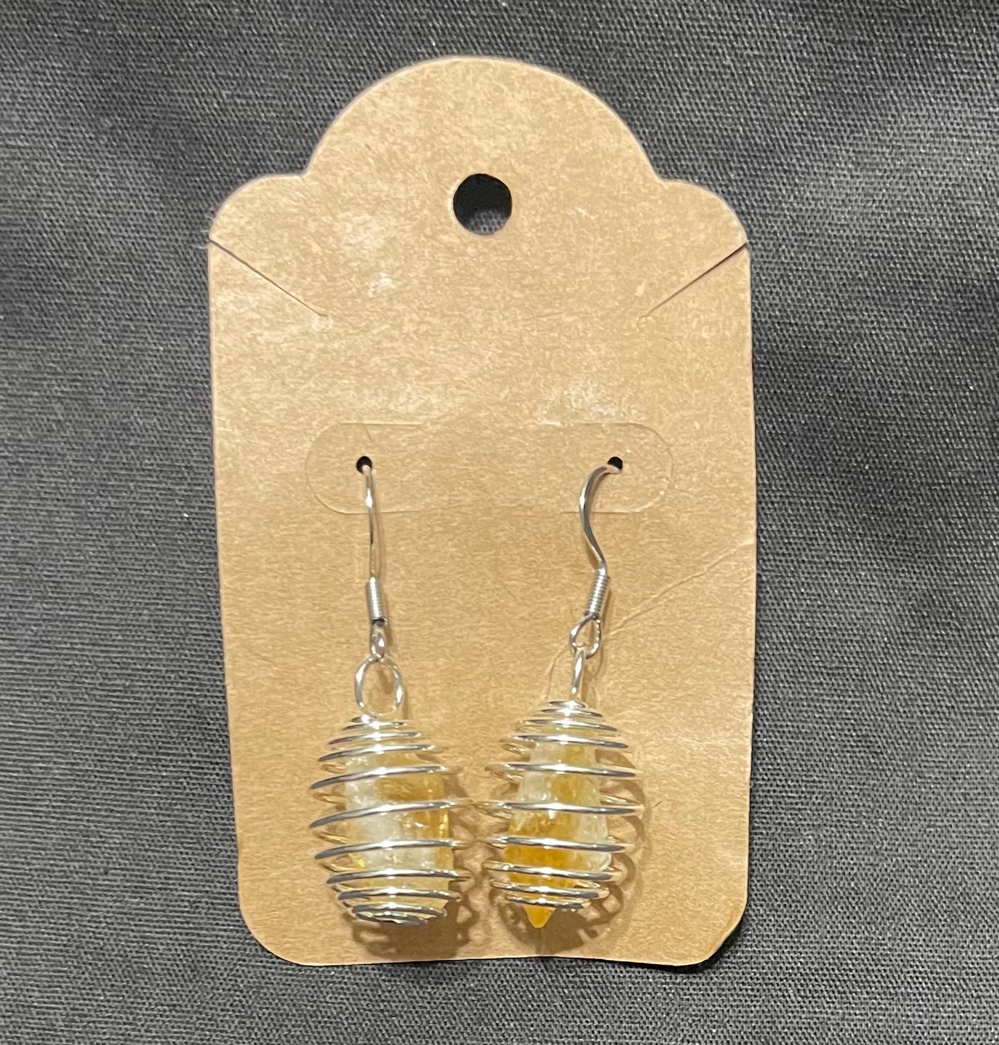 Citrine earrings