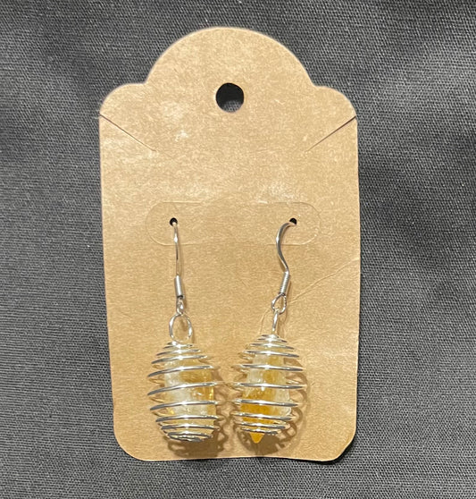 Citrine earrings