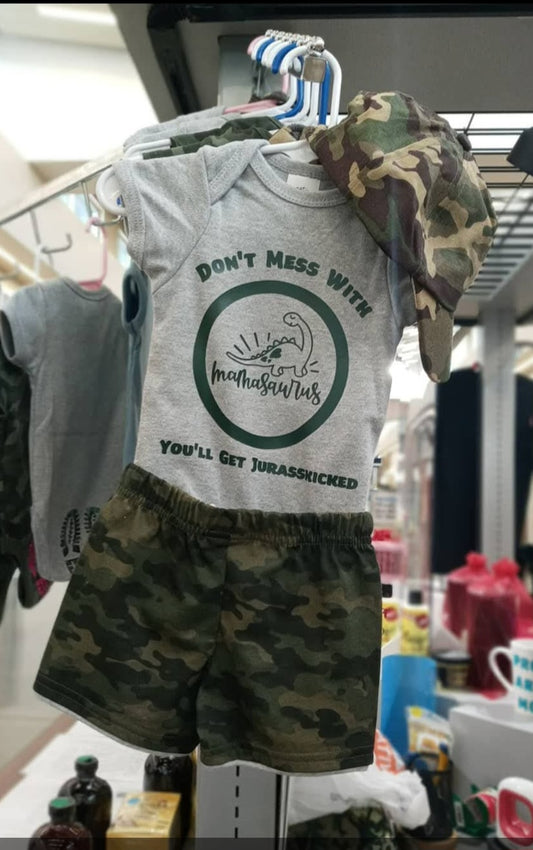 Jurasskicked onsie